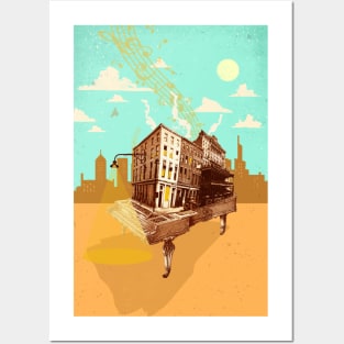 CITY PIANO Posters and Art